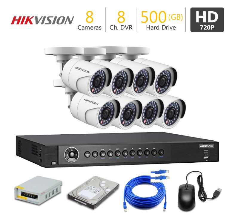 8 hd cctv camera package hikvision 8 hd cctv camera package hikvision