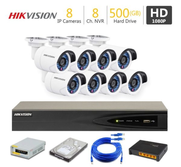 8 full hd ip camera package hikvision 8 full hd ip camera package hikvision