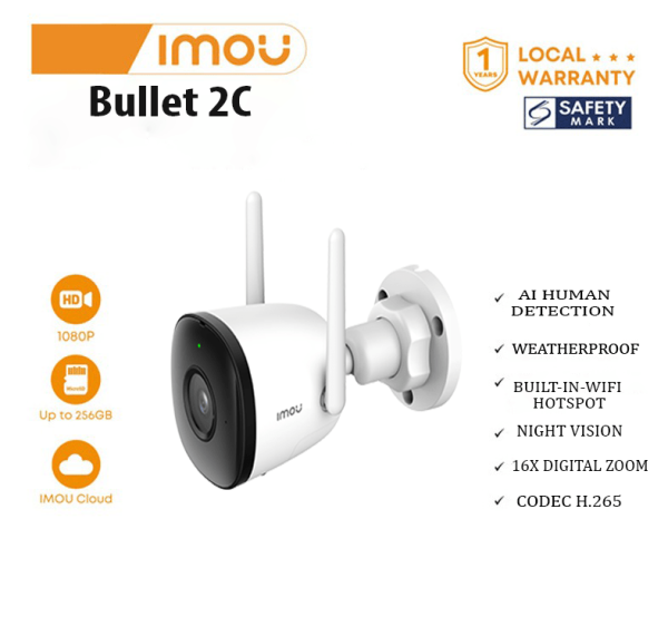 wifi security camera – imou bullet 2c wifi security camera – imou bullet 2c